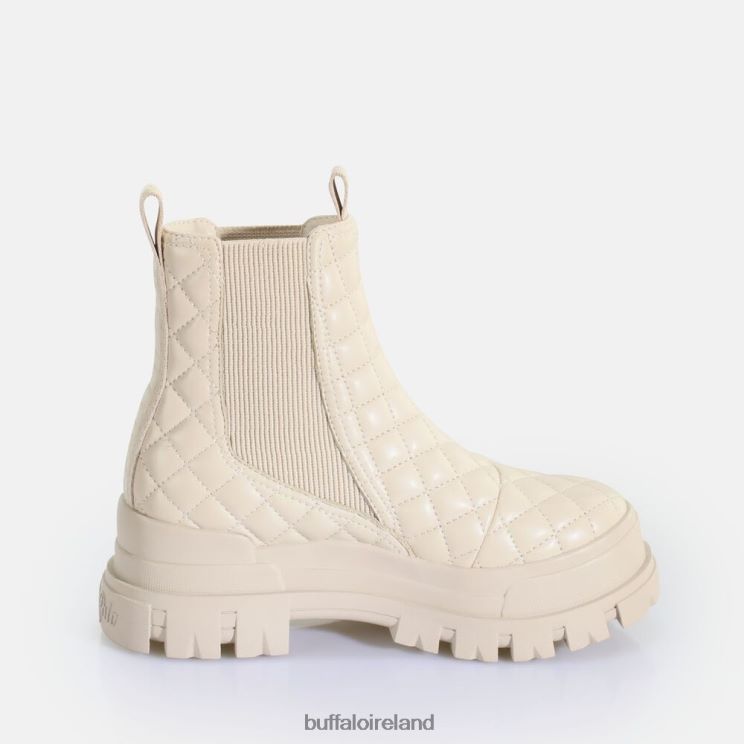 Cream Pad Buffalo Aspha Chelsea MID ankle boot vegan |Boots F06ZHH537 - Image 5