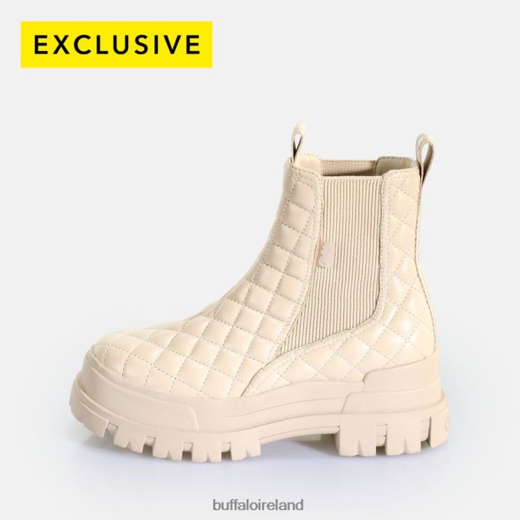 cream_pad_buffalo_aspha_chelsea_mid_ankle_boot_vegan_boots_f06zhh537.jpg Cream Pad Buffalo Aspha Chelsea MID ankle boot vegan |Boots F06ZHH537 - Image 1