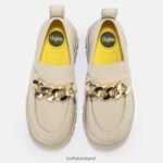 Creme Buffalo Aspha loafer chain vegan |Loafers F06ZHH595 - Image 3