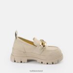 Creme Buffalo Aspha loafer chain vegan |Loafers F06ZHH595 - Image 7