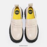 Creme Buffalo Aspha loafer vegan |Loafers F06ZHH623 - Image 3
