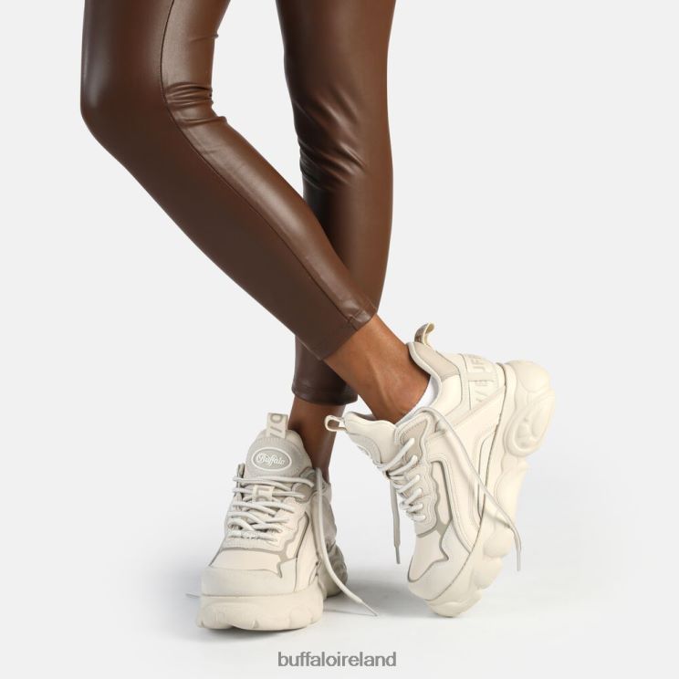 Creme/Off-White Buffalo CLD Chai Sneaker Low vegan |Sneakers F06ZHH772 - Image 2