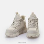 Creme/Off-White Buffalo CLD Chai Sneaker Low vegan |Sneakers F06ZHH772 - Image 4