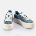 Denim Blue Buffalo Paired Sneakers Low vegan |Sneakers F06ZHH114 - Image 3