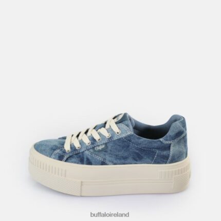 Denim Blue Buffalo Paired Sneakers Low vegan |Sneakers F06ZHH114