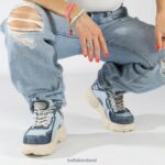 Denim Pale Blue Buffalo CLD Chai trainers Low vegan |Sneakers F06ZHH79 - Image 2
