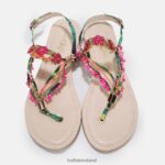 Fuchsia Buffalo Capri Vacay sandal vegan |Sandals F06ZHH175 - Image 3