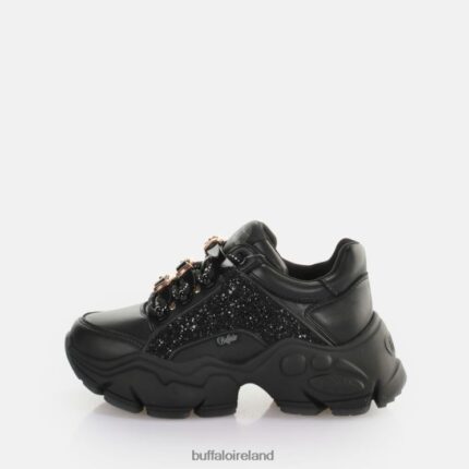 Glitter/Black Buffalo Binary Glam Sneaker vegan |Sneakers F06ZHH322