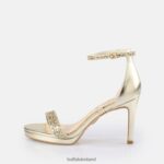 Gold Buffalo Monroe 2 heeled sandal vegan |Sandals F06ZHH228