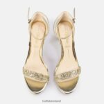 Gold Buffalo Monroe 2 heeled sandal vegan |Sandals F06ZHH228 - Image 3