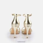 Gold Buffalo Monroe 2 heeled sandal vegan |Sandals F06ZHH228 - Image 5