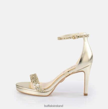 Gold Buffalo Monroe 2 heeled sandal vegan |Sandals F06ZHH228