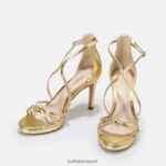 Gold Buffalo Serena Bow High-Heeled Sandal vegan |Sandals F06ZHH285 - Image 4