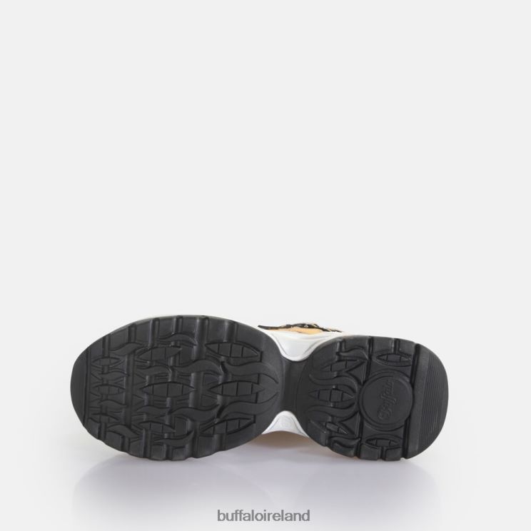 Gold/Silver/Black Buffalo Triplet Hollow trainer Low vegan |Sneakers F06ZHH129 - Image 7