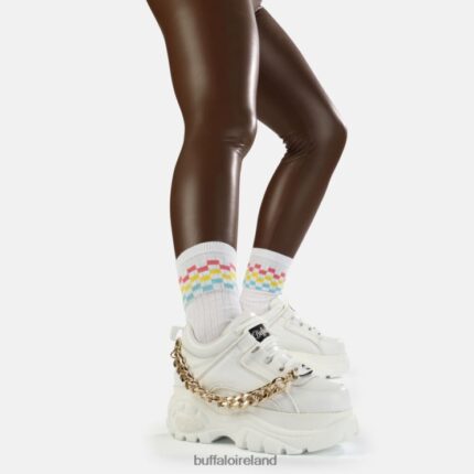 Gold/White Buffalo Classic Sneaker Low leather |Sneakers F06ZHH754
