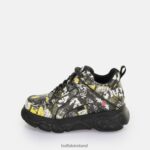 Graffiti Black Buffalo CLD Corin Sneaker Low vegan |Sneakers F06ZHH209