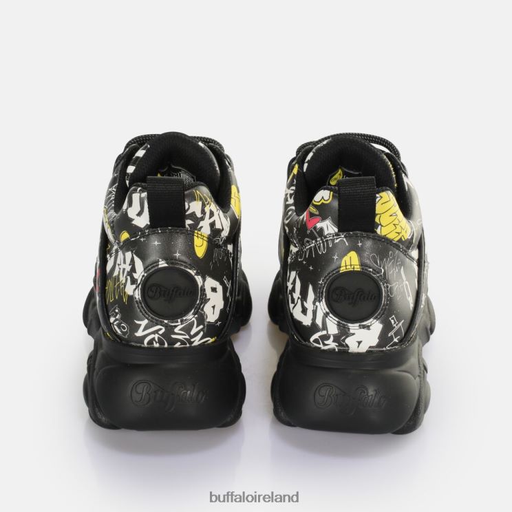 Graffiti Black Buffalo CLD Corin Sneaker Low vegan |Sneakers F06ZHH209 - Image 3