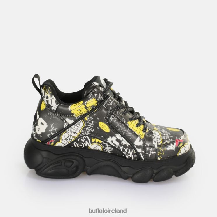 Graffiti Black Buffalo CLD Corin Sneaker Low vegan |Sneakers F06ZHH209 - Image 6