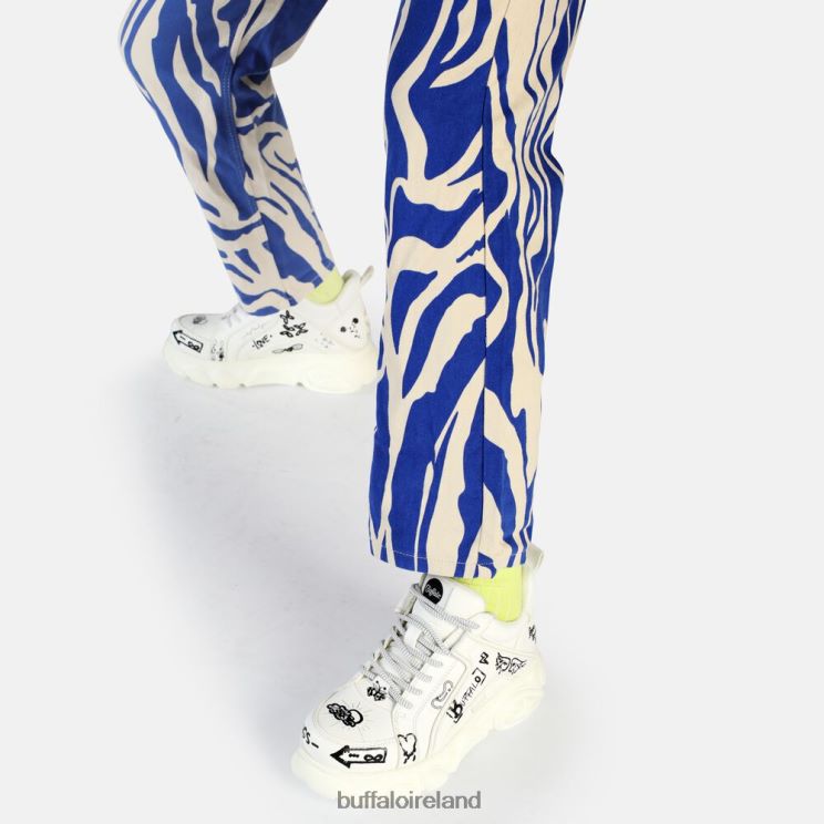 Graffiti Doodle Buffalo CLD Corin Sneaker Low vegan |Sneakers F06ZHH756 - Image 2