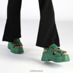 Green Buffalo Aspha SND Platform Sandals vegan |Sandals F06ZHH12 - Image 2