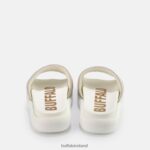 Grey Buffalo Rey platform sandal vegan nubuck |Slides F06ZHH908 - Image 5