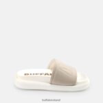 Grey Buffalo Rey platform sandal vegan nubuck |Slides F06ZHH908 - Image 7