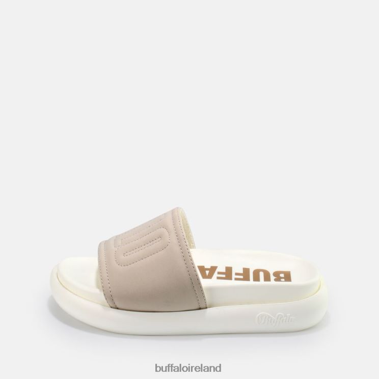 grey_buffalo_rey_platform_sandal_vegan_nubuck_slides_f06zhh908.jpg Grey Buffalo Rey platform sandal vegan nubuck |Slides F06ZHH908 - Image 1