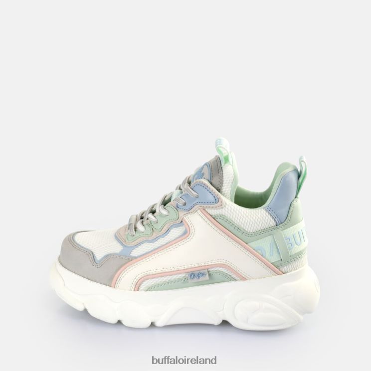 Grey Pastel Multicolour Buffalo CLD Chai Sneakers Low vegan |Sneakers F06ZHH68 - Image 2