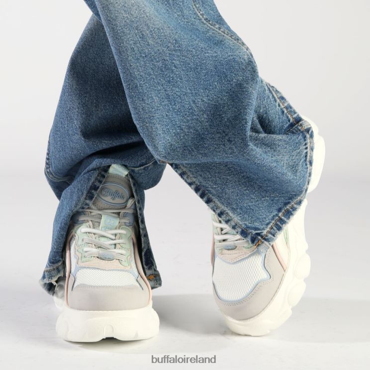 Grey Pastel Multicolour Buffalo CLD Chai Sneakers Low vegan |Sneakers F06ZHH68 - Image 3