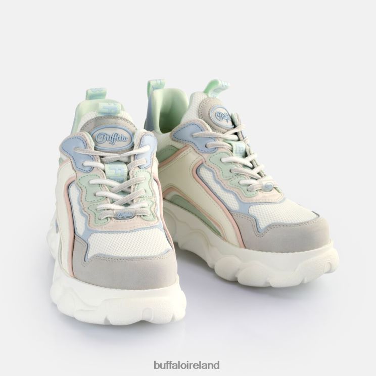 Grey Pastel Multicolour Buffalo CLD Chai Sneakers Low vegan |Sneakers F06ZHH68 - Image 4