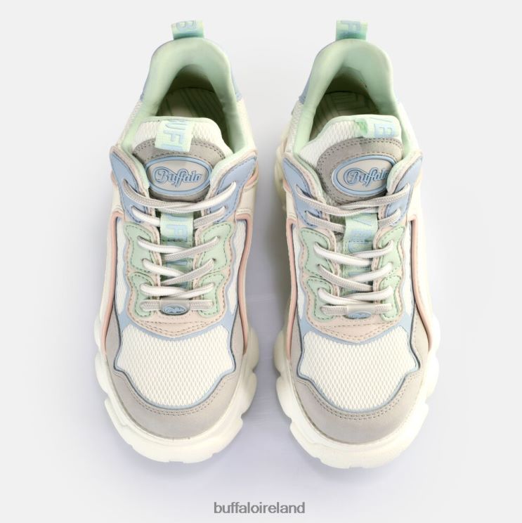 Grey Pastel Multicolour Buffalo CLD Chai Sneakers Low vegan |Sneakers F06ZHH68 - Image 1