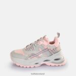 Grey/Pink Buffalo Triplet Hollow Sneaker Low vegan |Sneakers F06ZHH125