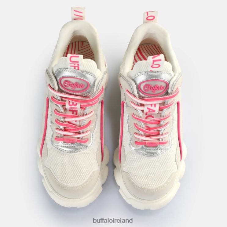 Grey/Silver/Pink Buffalo CLD Chai Sneakers Low vegan |Sneakers F06ZHH73 - Image 3