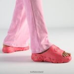 Hot Pink Buffalo CLD Slides vegan |Slides F06ZHH299