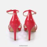 Hot Pink Buffalo Melissa 2 Heeled Sandals vegan |Sandals F06ZHH218 - Image 3