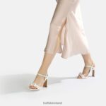 Ivory Buffalo Carla Butterfly sandal |Sandals F06ZHH279 - Image 2