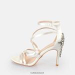 Ivory Buffalo Claudia Ankle-Strap Sandal |Sandals F06ZHH579