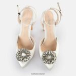 Ivory Buffalo Judy Ice Heeled Sandals |Sandals F06ZHH551 - Image 3