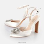 Ivory Buffalo Judy Ice Heeled Sandals |Sandals F06ZHH551 - Image 4