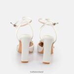 Ivory Buffalo Judy Ice Heeled Sandals |Sandals F06ZHH551 - Image 7