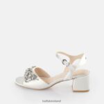 Ivory Buffalo Lucy Ice Heeled Sandals |Sandals F06ZHH454