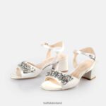 Ivory Buffalo Lucy Ice Heeled Sandals |Sandals F06ZHH454 - Image 4