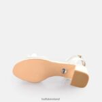 Ivory Buffalo Lucy Rose Heeled Sandals |Sandals F06ZHH11 - Image 5