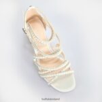 Ivory Buffalo Lucy Shine Heeled Sandals |Sandals F06ZHH280 - Image 3