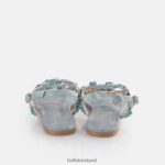 Jeans/Aqua Blue Buffalo Capri Vacay Sandals vegan |Sandals F06ZHH179 - Image 6