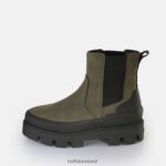 Khaki/Black Buffalo Raven Chelsea vegan ankle boot |Boots F06ZHH362