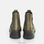 Khaki Buffalo Aspha Chelsea Warm Boot vegan |Boots F06ZHH611 - Image 3