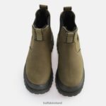 Khaki Buffalo Aspha Chelsea Warm Boot vegan |Boots F06ZHH611 - Image 5
