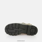 Khaki Buffalo Aspha Chelsea Warm Boot vegan |Boots F06ZHH611 - Image 7