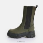 Khaki Buffalo Aspha CLF Rain Chelsea HI Boot vegan |Boots F06ZHH513